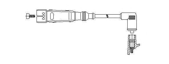 BREMI 15470 Провід запалювання