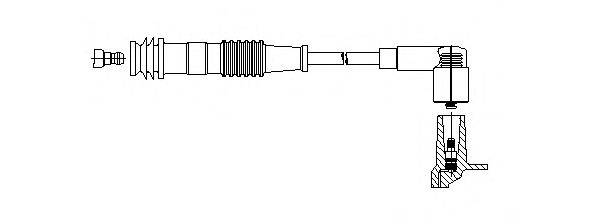 BREMI 17255 Провід запалювання
