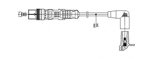 NGK 820127 Провід запалювання