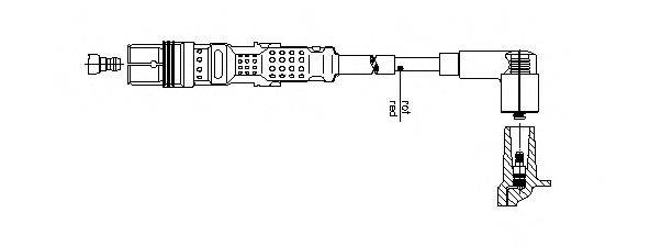 NGK 820201 Провід запалювання