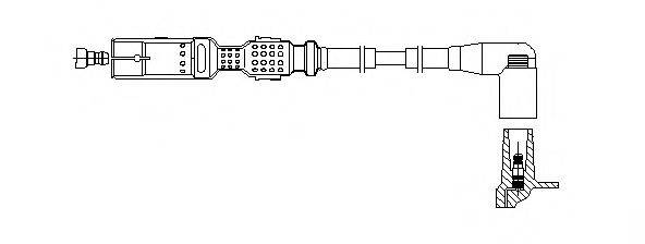 NGK 820214 Провід запалювання