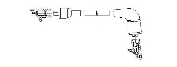 NGK 840254 Провід запалювання