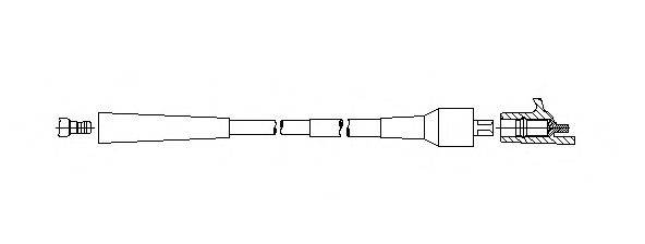 NGK 870100 Провід запалювання