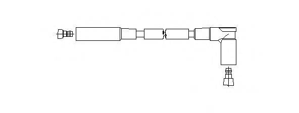 NGK 870119 Провід запалювання