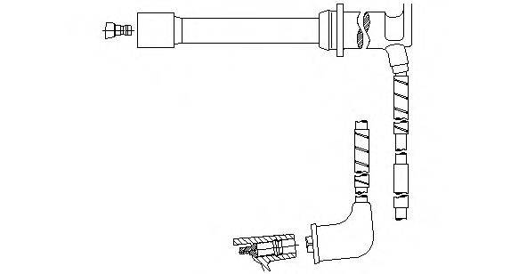 NGK 870156 Провід запалювання