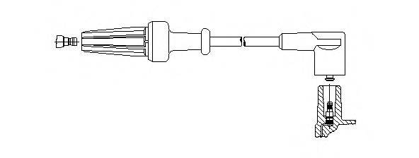 NGK 763030 Провід запалювання