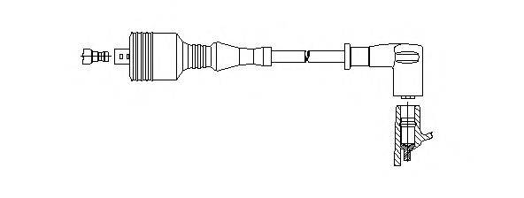 BREMI 66973 Провід запалювання
