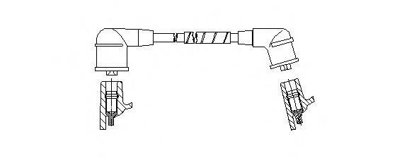 NGK 870186 Провід запалювання