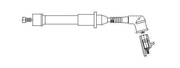NGK 870340 Провід запалювання