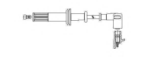 BREMI 72161 Провід запалювання