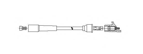 BREMI 81070 Провід запалювання
