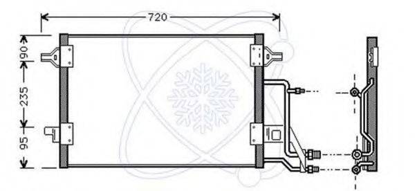 WEBASTO 35291 Конденсатор, кондиціонер