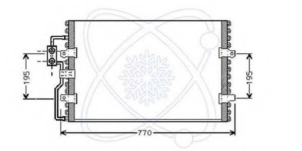 WEBASTO 35802 Конденсатор, кондиціонер