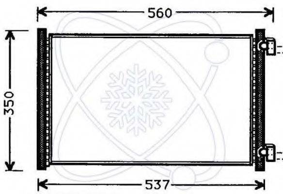 WEBASTO 35490 Конденсатор, кондиціонер