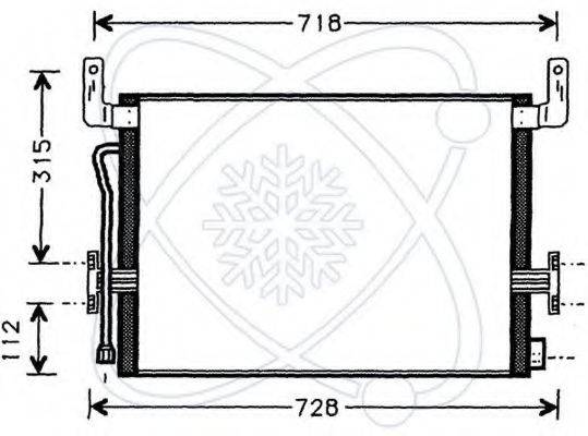 BEHR_ 8FC 351 306-521 Конденсатор, кондиціонер