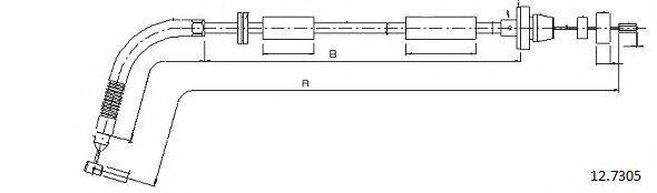 MALO 26983 Тросик газу