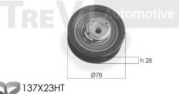 AUTOKIT 045107 Комплект ременя ГРМ