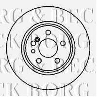 BORG & BECK BBD5004