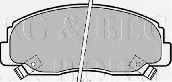 BORG & BECK BBP1341