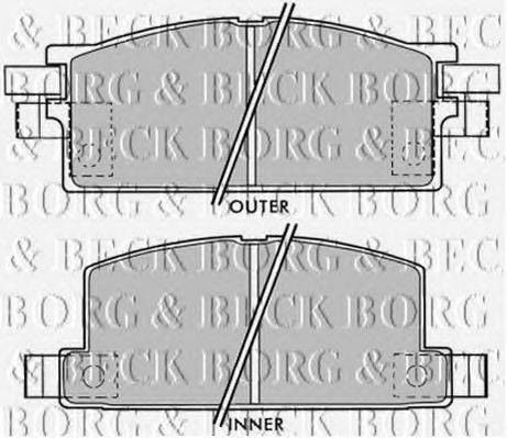 BORG & BECK BBP1020