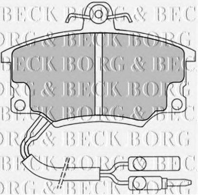 BORG & BECK BBP1037
