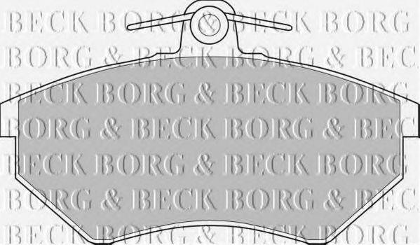 BORG & BECK BBP1076