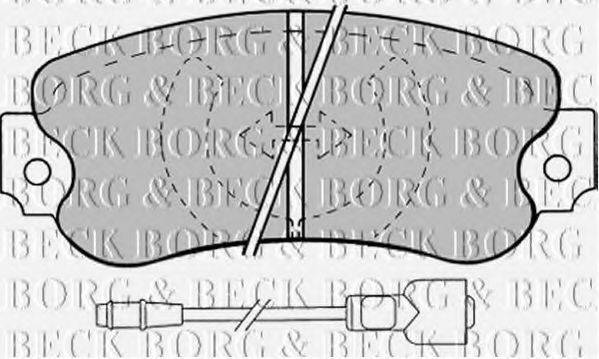 BORG & BECK BBP1258