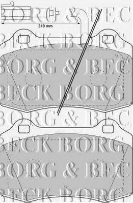 BORG & BECK BBP1737