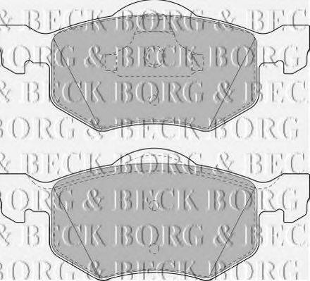 BORG & BECK BBP1858