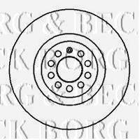 BORG & BECK BBD4128