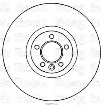 BORG & BECK BBD5967S