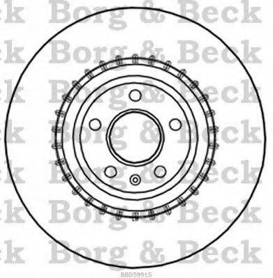 BORG & BECK BBD5991S