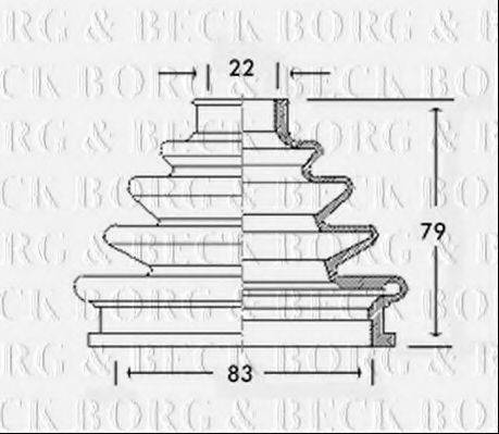 BORG & BECK BCB2301
