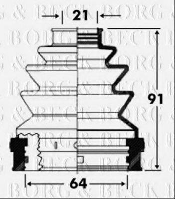BORG & BECK BCB2818