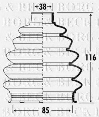 BORG & BECK BCB6084