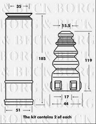 BORG & BECK BPK7006