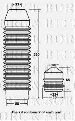 BORG & BECK BPK7078