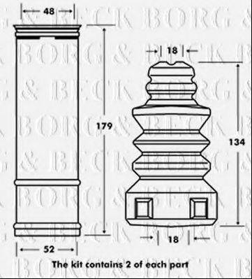 BORG & BECK BPK7084
