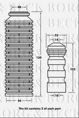 BORG & BECK BPK7087