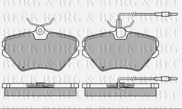 BORG & BECK BBD5338