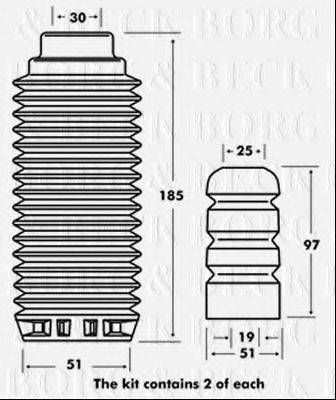 BORG & BECK BPK7030