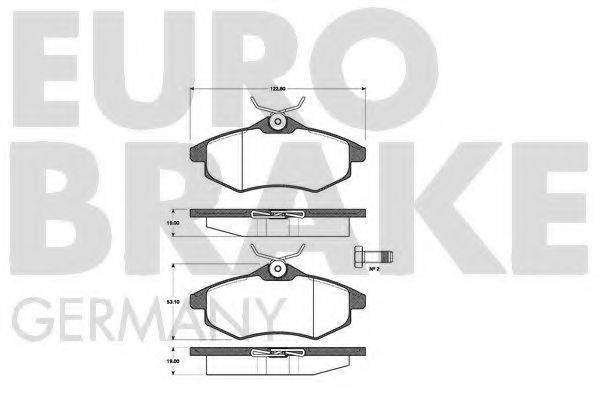 EUROBRAKE 5502221950