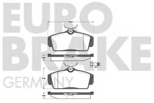 EUROBRAKE 5502222254
