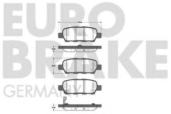 EUROBRAKE 5502222257