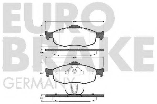 EUROBRAKE 5502222534