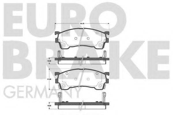 EUROBRAKE 5502223232