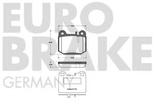 EUROBRAKE 5502223350
