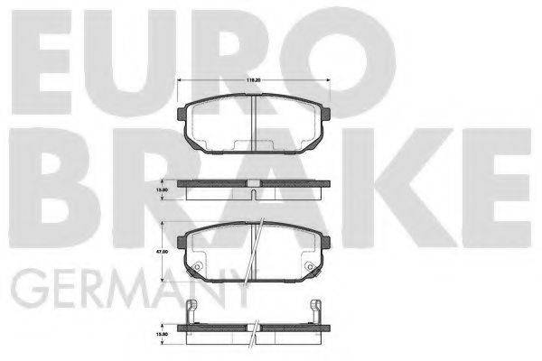 EUROBRAKE 5502223509