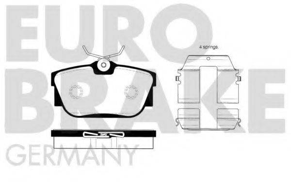EUROBRAKE 5502224752