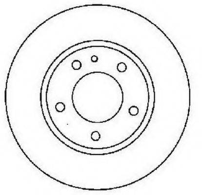 ALFA ROMEO 82410539 гальмівний диск